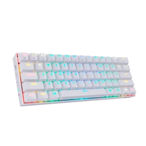 TECLADO REDRAGON DRACONIC WHITE RGB