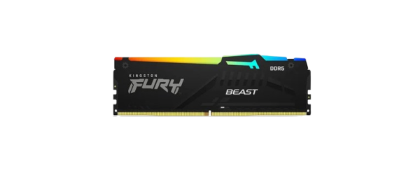 Memoria Ram Kingston Fury Beast Rgb 16gb 5600mts Ddr5 Cl40