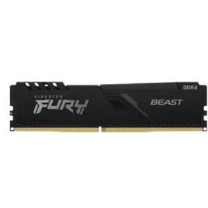 Memoria Ram Fury Beast Ddr4 Gamer Color Negro 16gb 1 Kingston Kf432c16bb/16