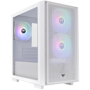 GABINETE THERMALTAKE VERSA H16 TG ARGB SNOW WHITE TEMPERED GLASS