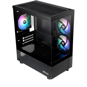 GABINETE THERMALTAKE VIEW 170 TG ARGB BLACK TEMPERED GLASS